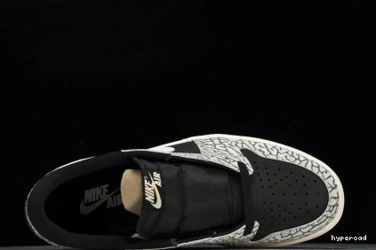 Hyperoad 1 Black OG Retro Low Jordan Cement 0714